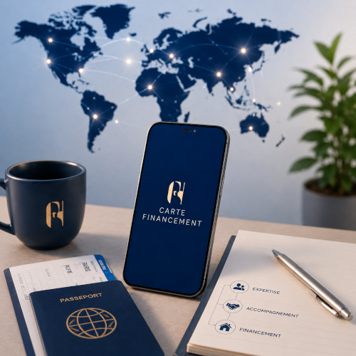 Etendu géographique Carte financement