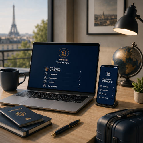 Ouvrez votre compte, où que vous soyez